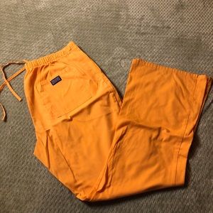 Cherokee Flare Medium Scrub Pants Orange